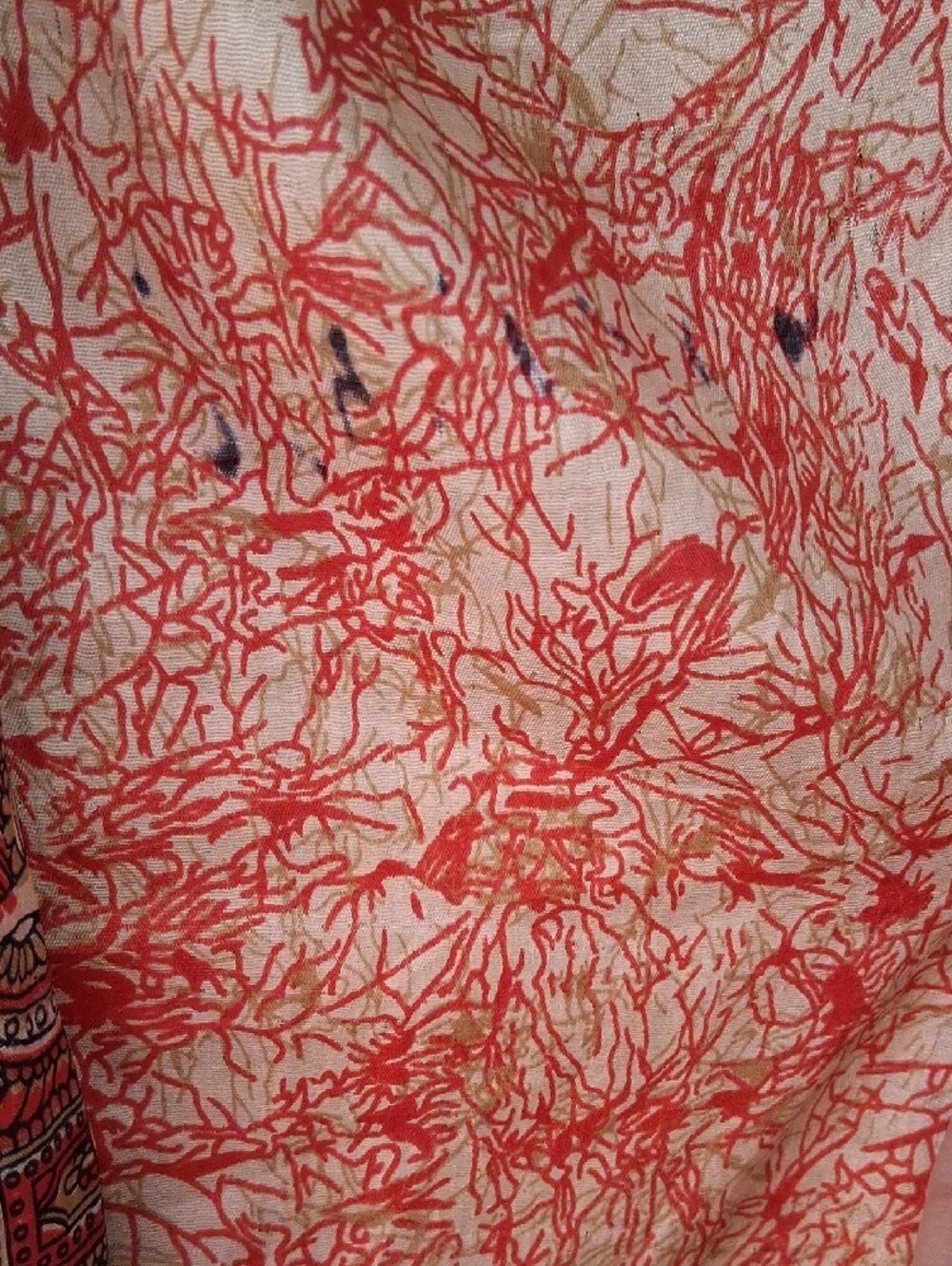 Silk Patchwork Robe - Picture 4 of 9